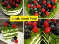 Zielony tort z kremem i owocami leśnymi, jak z bajki. Ten leśny mech przepis to marzenie!